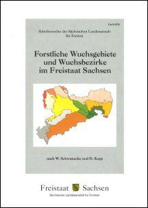 Forstliche Wuchsgebiete und Wuchsbezirke im Freistaat Sachsen