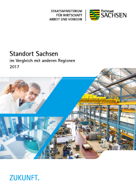 Cover Standort Sachsen - im Vergleich mit anderen Regionen 2017