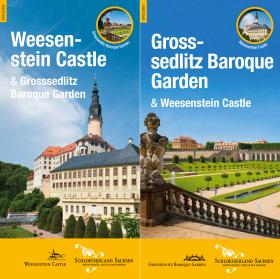 Informationsflyer Weesenstein Castle/Großsedlitz Baroque Garden