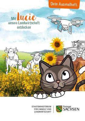 Ausmalheft Mit der Lucie unsere Landwirtschaft entdecken