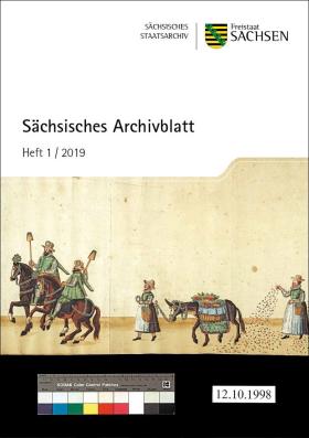 Vorschaubild zum Artikel Sächsisches Archivblatt 1/2019