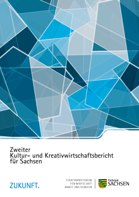 Cover - Zweiter Kultur- und Kreativwirtschaftsbericht für Sachsen