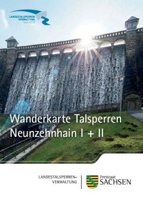 Wanderkarte Talsperren Neunzehnhain I + II