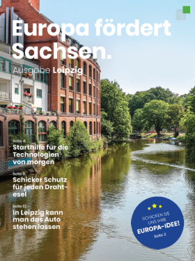 Magazin "Europa fördert Sachsen" - Ausgabe Leipzig