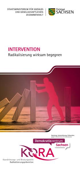 Titel Faltblatt »Intervention«