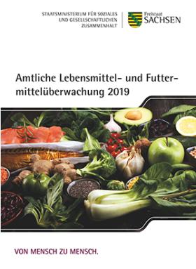 Titelseite Bericht Amtliche Lebensmittel- und Futtermittelüberwachung 2019