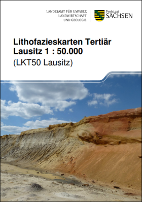 Lithofazieskarten Tertiär Lausitz 1 : 50.000