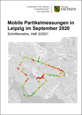 Mobile Partikelmessungen in Leipzig im September 2020