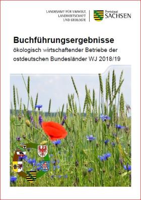 Buchführungsergebnisse ökol. wirtschaft. Betriebe der ostdeutschen Bundesländer WJ 2018/19
