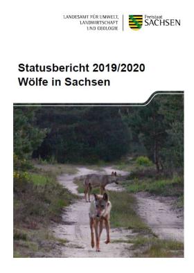 Wölfe in Sachsen Statusbericht für das Monitoringjahr 2019/2020