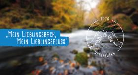 Postkarte zum Fotowettbewerb "Mein Lieblingsbach, mein Lieblingsfluss"