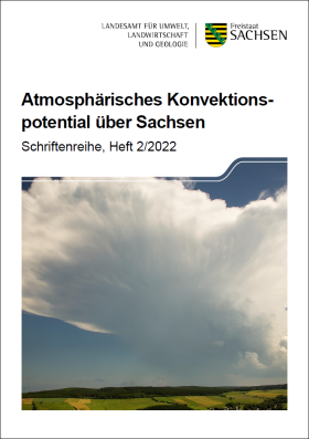 Atmosphärisches Konvektionspotential über Sachsen