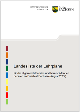 Vorschaubild zum Artikel Landesliste der Lehrpläne für die allgemeinbildenden und berufsbildenden Schulen im Freistaat Sachsen