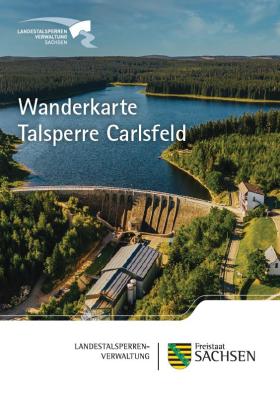 Titelbild Wanderkarte Talsperre Carlsfeld