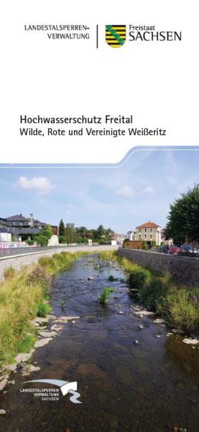 Titelbild Flyer Hochwasserschutz Freital