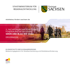 Faltblatt 2. Fachforum Städtebauförderung in Sachsen