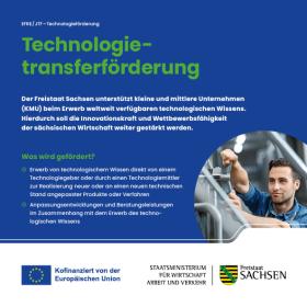 Titelbild Flyer Transferförderung