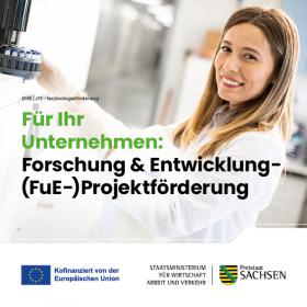 Titelbild Flyer Technologieförderung