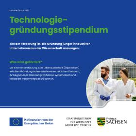 Vorschaubild zum Artikel Technologiegründungsstipendium - Gründung aus der Wissenschaft