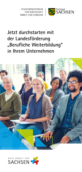 Cover Landesförderung "Berufliche Weiterbildung"