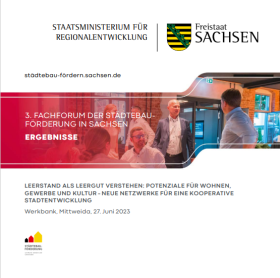 3. Fachforum der Städtebauförderung in Sachsen