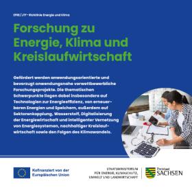 Vorschaubild zum Artikel Forschung zu Energie, Klima und Kreislaufwirtschaft