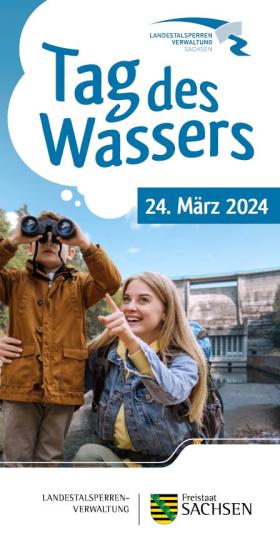 Flyer Tag des Wassers