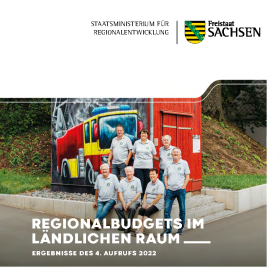 Titelseite Regionalbudgets im ländlichen Raum 2024