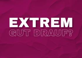 KORA-Karte »Extrem gut drauf« (Demokratiezentrum)