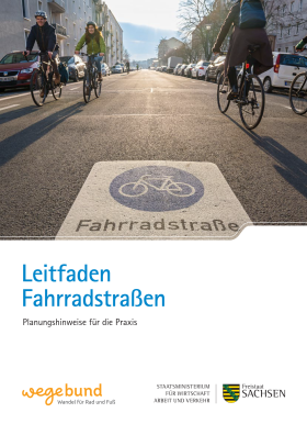 Vorschaubild zum Artikel Leitfaden Fahrradstraßen 2024