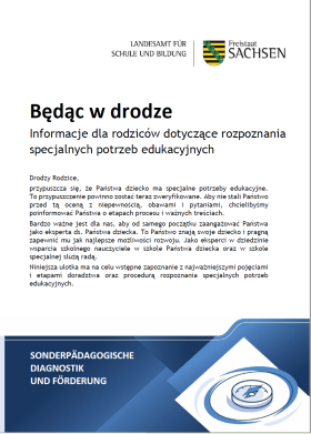 Informacje dla rodziców dotyczące rozpoznania specjalnych potrzeb edukacyjnych