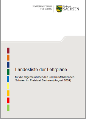 Vorschaubild zum Artikel Landesliste der Lehrpläne 2024 für die allgemeinbildenden und berufsbildenden Schulen im Freistaat Sachsen