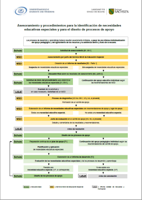 Asesoramiento y procedimientos para la identificación de necesidades educativas especiales y para el diseño de procesos de apoyo