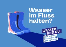 Wasser im Fluss halten?