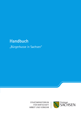 Vorschaubild zum Artikel Handbuch "Bürgerbusse in Sachsen"