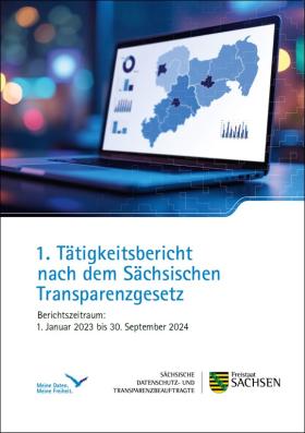 1. Tätigkeitsbericht nach dem Sächsischen Transparenzgesetz