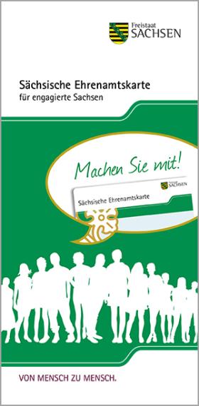 Titelbild Flyer "Ehrenamtskarte 2025-2026"