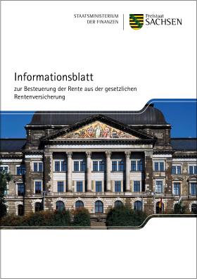 Informationsblatt Rentenbesteuerung