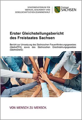 Titelbild Broschüre Erster Gleichstellungsbericht