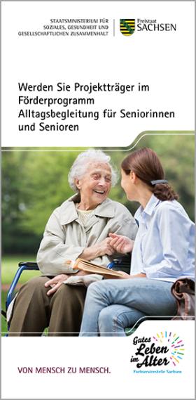 Vorschaubild zum Artikel Werden Sie Projektträger im Förderprogramm Alltagsbegleitung für Seniorinnen und Senioren