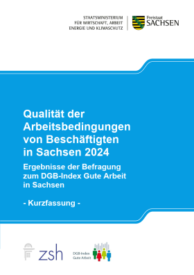 DGB-Index Sachsen 2024 - Cover Kurzfassung