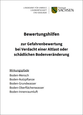 Vorschaubild zum Artikel Bewertungshilfen zur Gefahrenbewertung bei Verdacht einer Altlast oder schädlichen Bodenveränderung