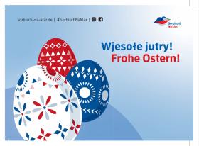 Vorschaubild zum Artikel "Sorbisch? Na klar." Postkarte Ostern