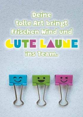 Vorschaubild zum Artikel "Deine tolle Art bringt frischen Wind und gute Laune ins Team" – Postkarte Wertschätzung