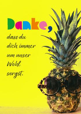 Vorschaubild zum Artikel "Danke, dass du dich immer um unser Wohl sorgst." – Postkarte Wertschätzung