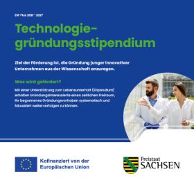Vorschaubild zum Artikel Technologiegründungsstipendium - Gründung aus der Wissenschaft