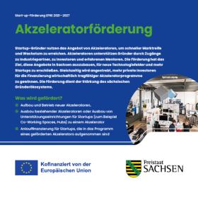 Vorschaubild zum Artikel Akzeleratorförderung