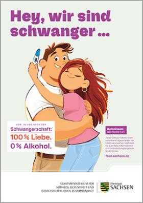 Vorschaubild zum Artikel Plakat »Hey, wir sind schwanger ...«